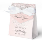 Anniversaire rose or parties scintillant argent ro