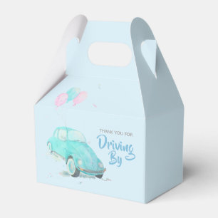 Ballotins Aquarelle Baby shower mignonne Ballotin garçon 🚗