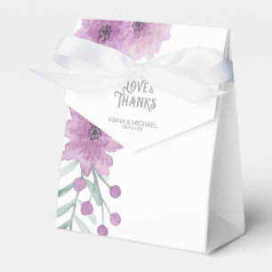 Ballotins Aquarelle Bouquet Merci Lilac ID654