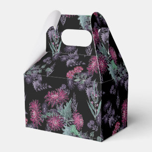 Ballotins Aquarelle chrysanthèmes fleurs fleurs florales