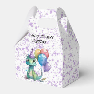 Ballotins Aquarelle Dinosaure Ballons Fille fête d'anniversa