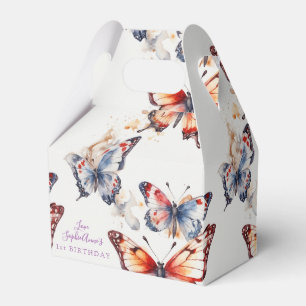 Ballotins Aquarelle élégante Papillons joués personnalisés