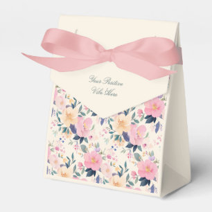 Ballotins Aquarelle exquise Crème Florale Rose Botanique