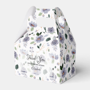 Ballotins Aquarelle Florale pourpre