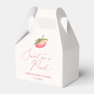 Ballotins Aquarelle Fruit Sweet en Baby shower de pêche