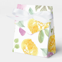 Aquarelle Jardin motifs floraux