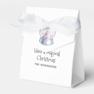 Ballotins Aquarelle Parties scintillant Unicorn hiver vacanc