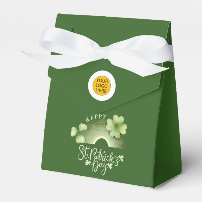 Ballotins Aquarelle Rainbow St. Patricks Day Promotionnels (Verso)