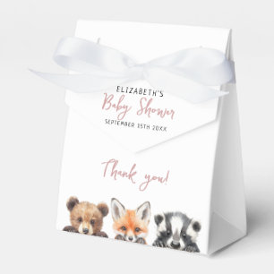 Ballotins Aquarelle rose mignonne Baby shower d'animaux de b