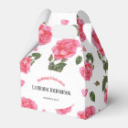 Aquarelle rose rose Shabby Design chic