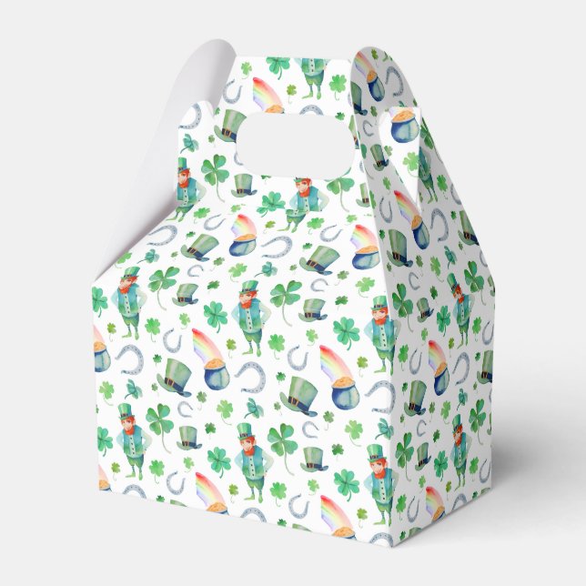 Ballotins Aquarelle Saint Patrick's Day Motif (Verso)