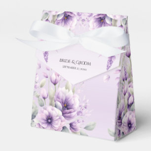 Ballotins Aquarelle violet Ballotin Floral