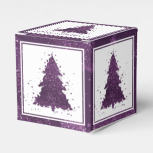 Ballotins Arbre de Noël Moody   Plum profond