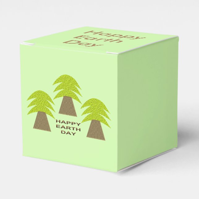 Ballotins Arbres de jours des terres personnalisés (Verso)