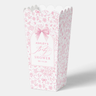 Ballotins Arc-en-ciel Rose Mignonne Chinoiserie Baby Shower