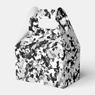 Ballotins Arctique Blanc Gris Noir Camo Camouflage Party
