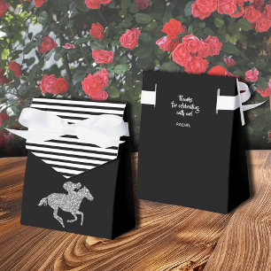 Ballotins Argent Parties scintillant hippocampe noir blanc r