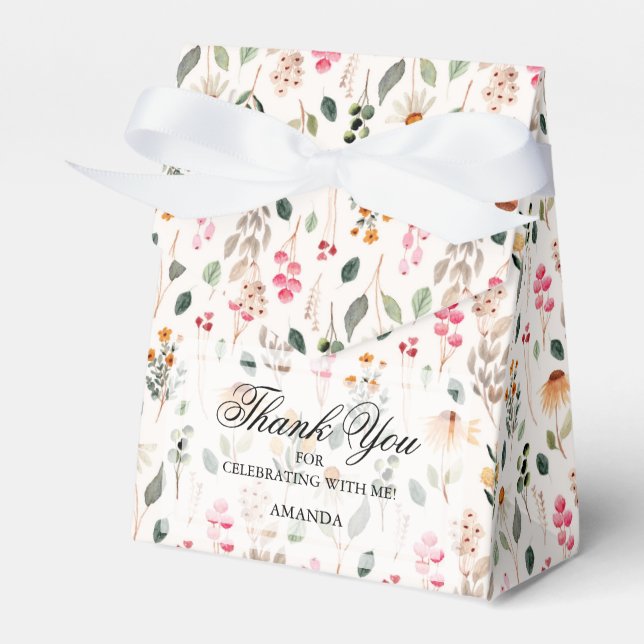 Ballotins Arrosage Fleurs de Mariage (Verso)