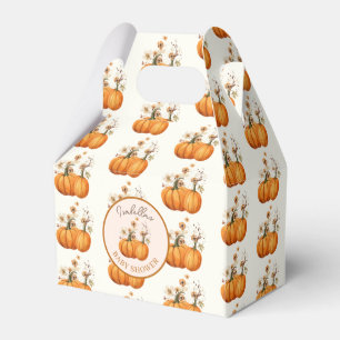 Ballotins Automne Citrouille Baby shower Floral Custom