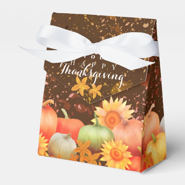Ballotins Automne Thanksgiving Brown (Verso)