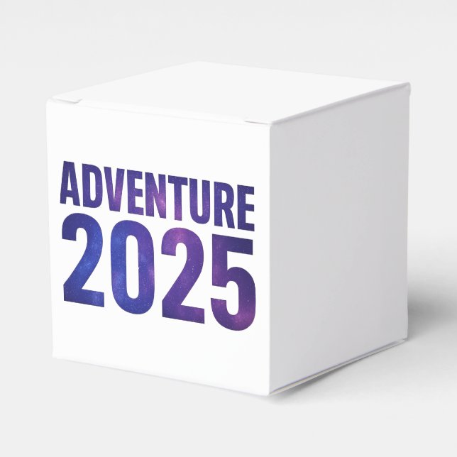 Ballotins Aventure 2025 Galaxy Typographie Design (Verso)
