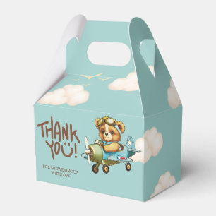 Ballotins Avion Whimsical Teddy ours Merci