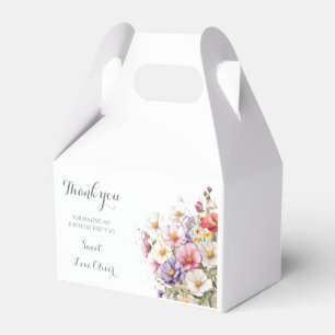 Ballotins Baby in Bloom Fleur sauvage Baby shower Lilac