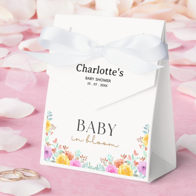 Ballotins Baby in Bloom Wildflowers Floral Baby Shower (Mariage)