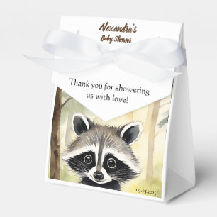 Ballotins Baby Raccoon Baby shower neutre pour les femmes