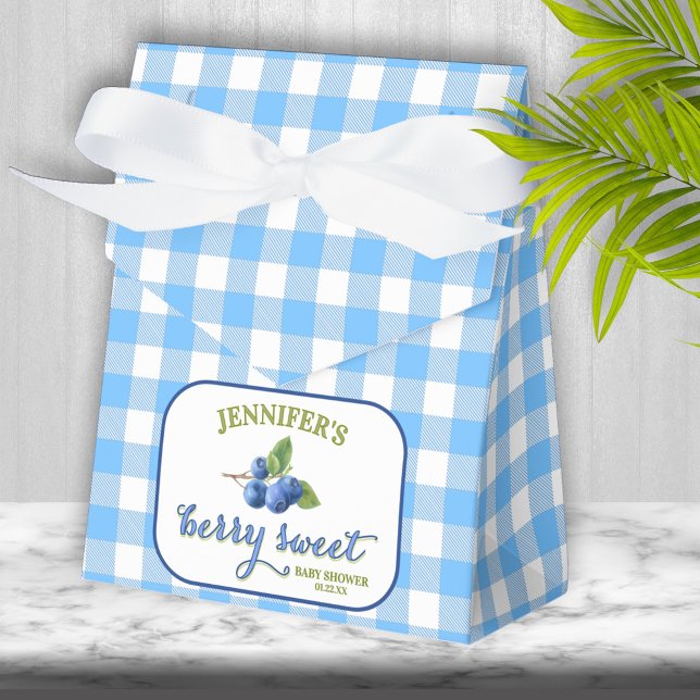 Ballotins Baby shower à thème Berry Sweet Blueberry (Créateur téléchargé)