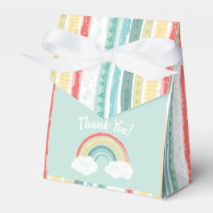 Ballotins Baby shower arc-en-ciel