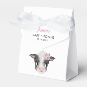Ballotins Baby shower bébé vache fille