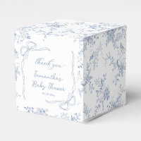 Baby shower bleu