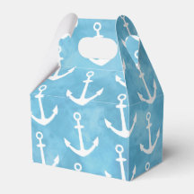Baby shower bleu Ancre nautique
