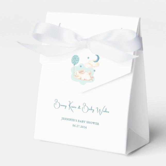 Ballotins Baby shower bleu Bunny Dreams (Verso)
