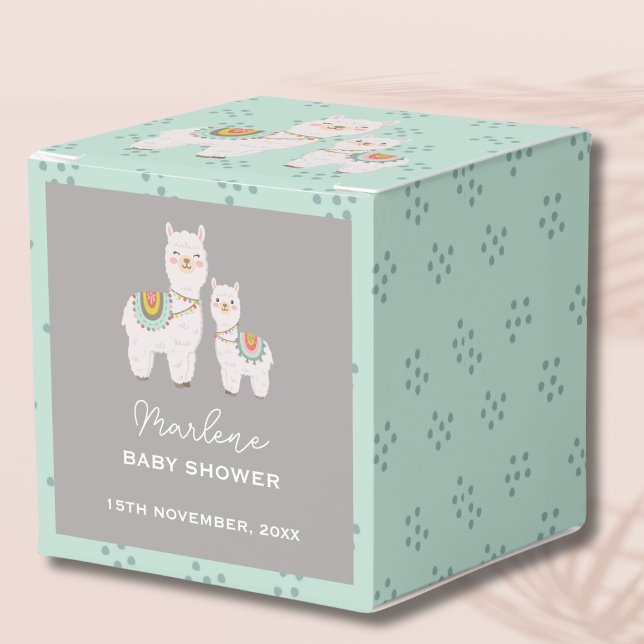 Ballotins Baby shower boho llama (Créateur téléchargé)
