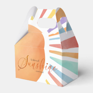 Ballotins baby shower Boho Sun 'Little Ray of Sunshine'