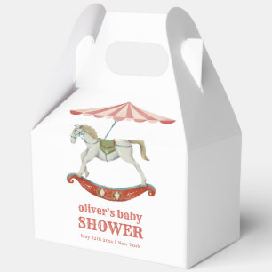 Ballotins Baby shower Carnaval vintage Horse Carrousel
