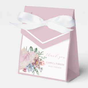 Ballotins Baby shower Casquette de jardin de printemps rose 