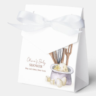 Ballotins Baby shower Chef de boulangerie minimaliste Boho