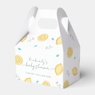 Ballotins Baby shower d'agrumes de citron doux