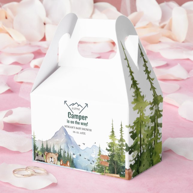 Ballotins Baby shower d'aventure pour les animaux des bois (Mariage)