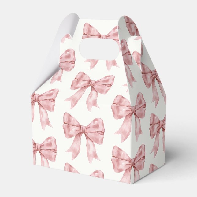 Ballotins Baby shower de boule rose (Verso)
