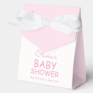 Ballotins Baby shower de bouteille de la licorne rose Fairyt