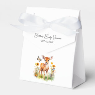 Ballotins Baby shower de cerfs d'animaux de bois