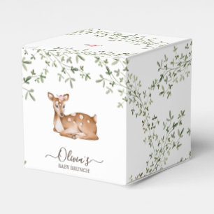 Ballotins Baby shower de cerfs de bois
