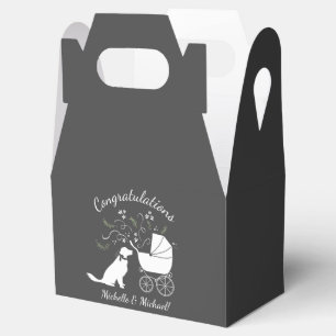 Ballotins Baby shower de Chien d'or neutre pour les hommes
