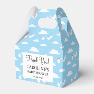 Ballotins Baby shower de livraison spéciale Stork Nuages ble