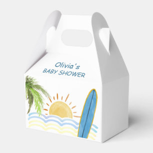 Ballotins Baby shower de surf tropical Sunshine