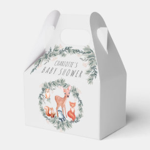 Ballotins Baby shower des bois Animaux forestiers Ballotin
